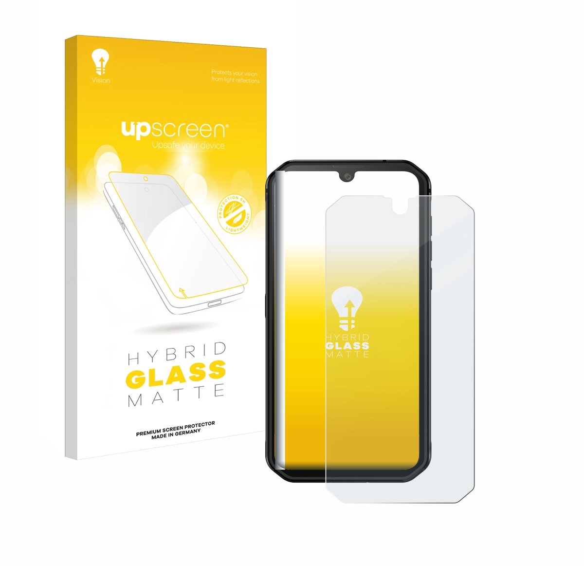 upscreen - Screenprotector voor Blackview BV9900E - Folie Beschermfolie Beschermglas matte