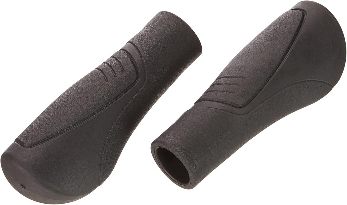 Ergonomische Fietsstuur Handvatten Zwart - Comfortabele Grips