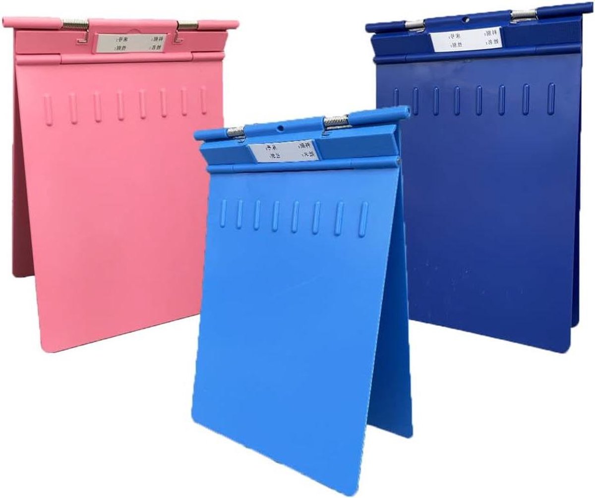 Allecto- Whiteboard Clips 3 stuks - Papierklemmen - Duurzaam - Zwart - Schoolbenodigdheden - Kantoorartikelen - Geschikt voor Papier - Zwart Model - School Kunststof Map Schrijfbord met Opening Cover voor Kantoor Medische School .