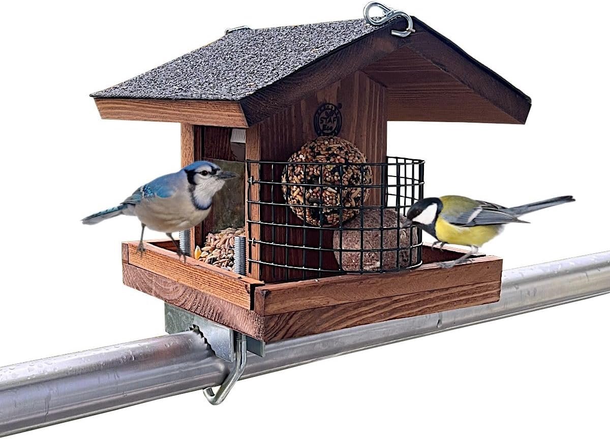 Vogelhuisje Voederhuis Weerbestendig voor Buiten en Balkon