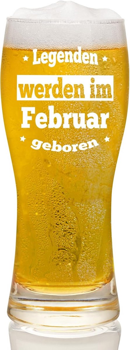 Grappig Bierglas Cadeau voor Mannen - Uniek Verrassingsgeschenk