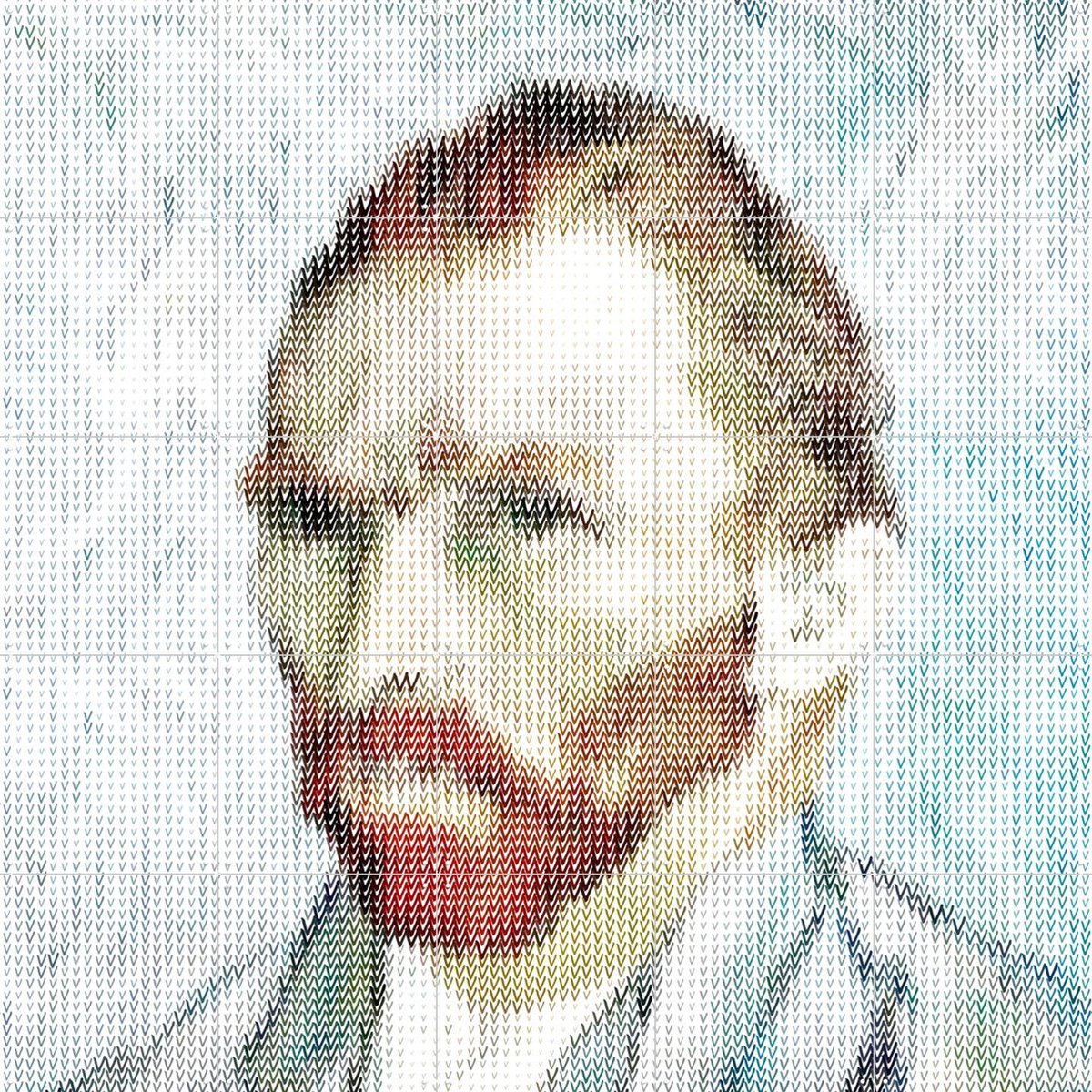 IXXI V for Vincent, Angelo Cerantola & Van Gogh 21st Century - 100 x 100 cm - Gratis ophangtool - Grote wanddecoratie en posters - Postimpressionisme
