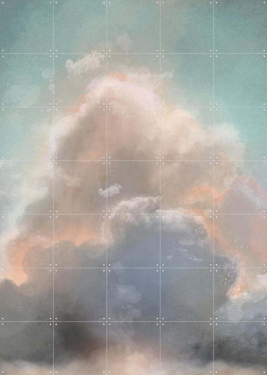 IXXI Sky, Esther Sepers - 100 x 140 cm - Gratis ophangtool - Grote wanddecoratie en posters - Illustraties, Natuur