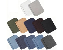 Strijkbare Jeanspatches op Rol - 24 Stuks voor Reparatie van Kleding