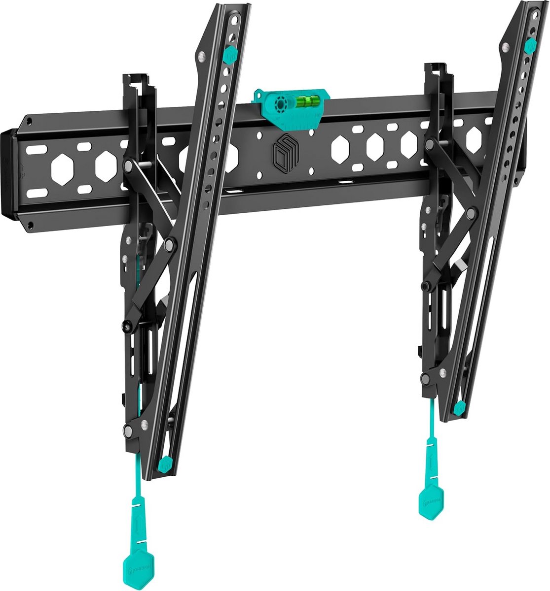 Kantelbare TV Beugel voor 43-85 Inch Schermen - Universele Wandmontage tot 68 kg met VESA 75x75 tot 600x400mm