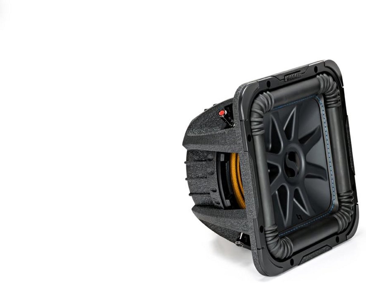 10 inch Vierkante Subwoofer Zwart Krachtige Bas