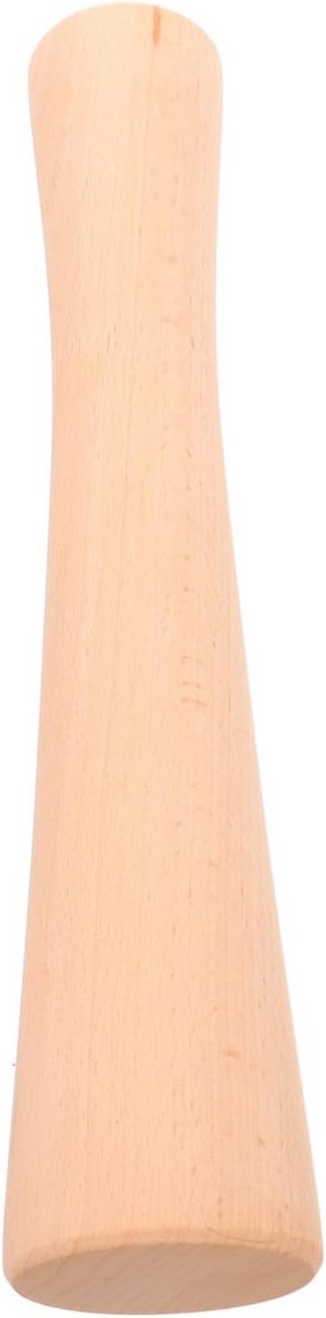 Ergonomische Houten Stamper voor Zuurkool en Groentefermentatie