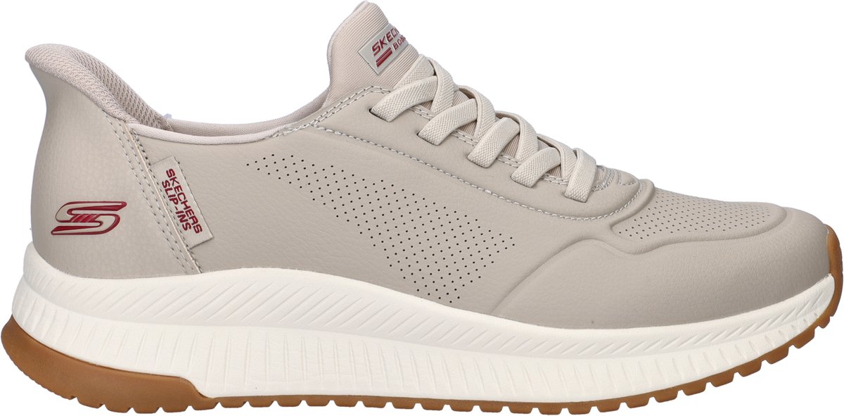 Bobs Hands Free Slip-Ins Squad 4 heren sneaker - Beige - Maat 42