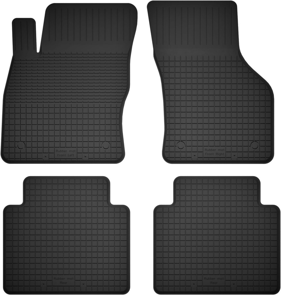 Wielganizator BasicProtect - Automatten - Volkswagen Tiguan Allspace - 7 Personen - 2017-