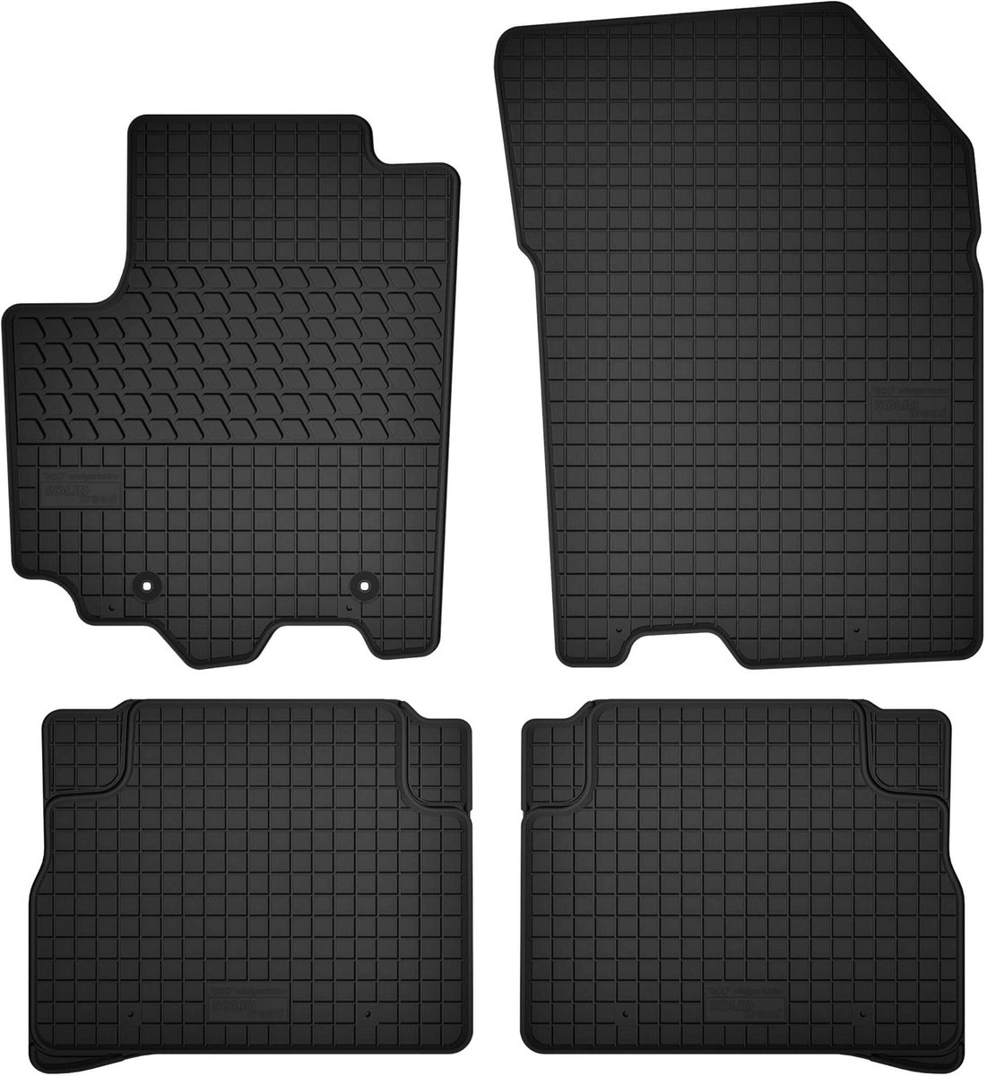 Wielganizator SolidTread - Automatten - Suzuki Vitara II Crossover - Zwart - 4 stuks