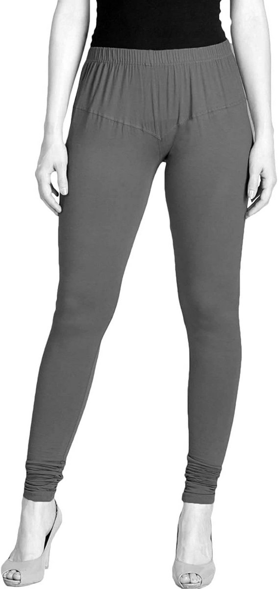 Extra Lange Churidar Leggings Katoen Yoga Broek voor Dames — afbeelding 4
