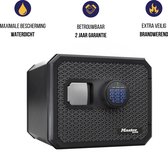Water en Brandwerende kluis - Cijferslot - Brandkast - Elektronische Kluis - 34.8 x 41.7 x 41.8 cm - Masterlock FPW082FTCML