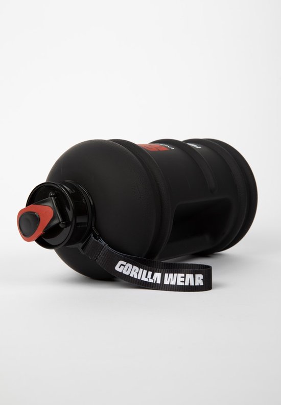Gorilla Wear Water Jug - 2,2 l - Zwart - Sportfles - Drinkfles - Waterfles - Bidon - Vrij van BPA en DEHP van Gorilla Wear — afbeelding 5