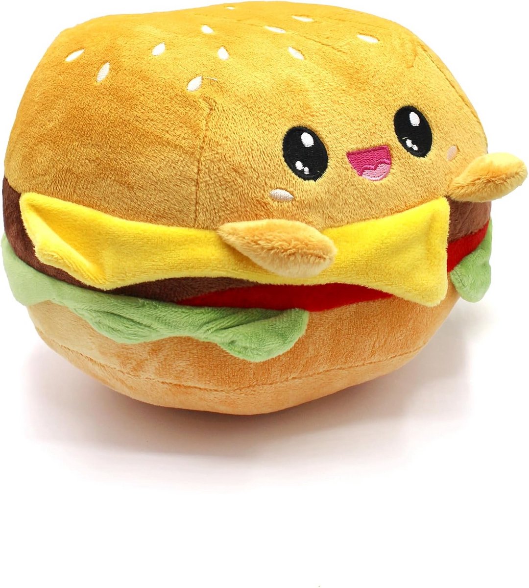 Pluchen Speelgoed Hamburger Knuffel 20 cm