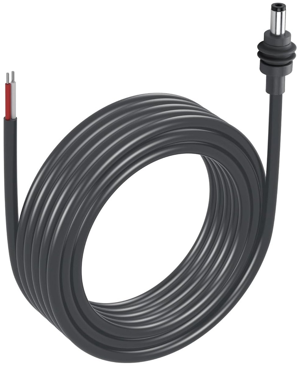 Starlink Mini Verlengpigtail Kabel DC5521 - Waterdichte 5 Meter Fass Jack Kabel