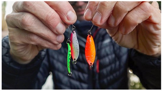 Zebco Target Fish Trout Ultra Light Spoon Set - Maat : 2.2g — afbeelding 4