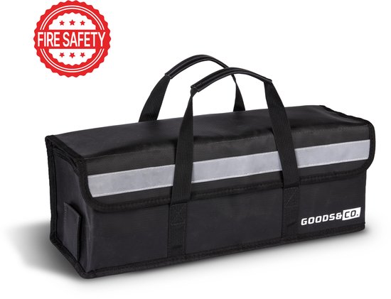 Goods&Co Accutas Ebike Brandveilig - Elektrische Fiets Accu Tas - Beschermhoes E-bike...