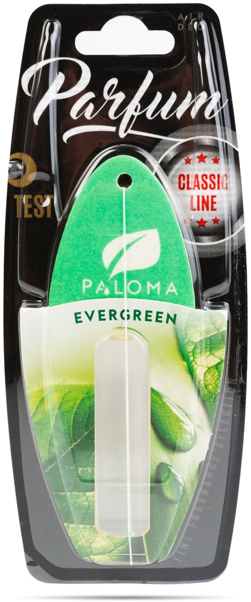 Auto Luchtverfrisser Liquid – Evergreen Geur – 5 ml – Werkt tot 1 Maand – Langdurige Vloeibare Geurverspreiding voor Auto Interieur [P10163]