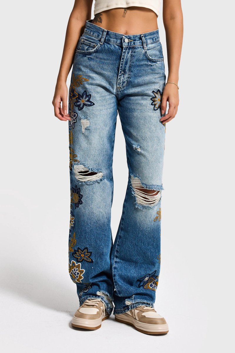 It's Basic - LOOSE MID RISE JEANS