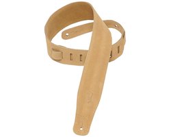 Levys Leathers MS26-SND suède gitaarband, zand