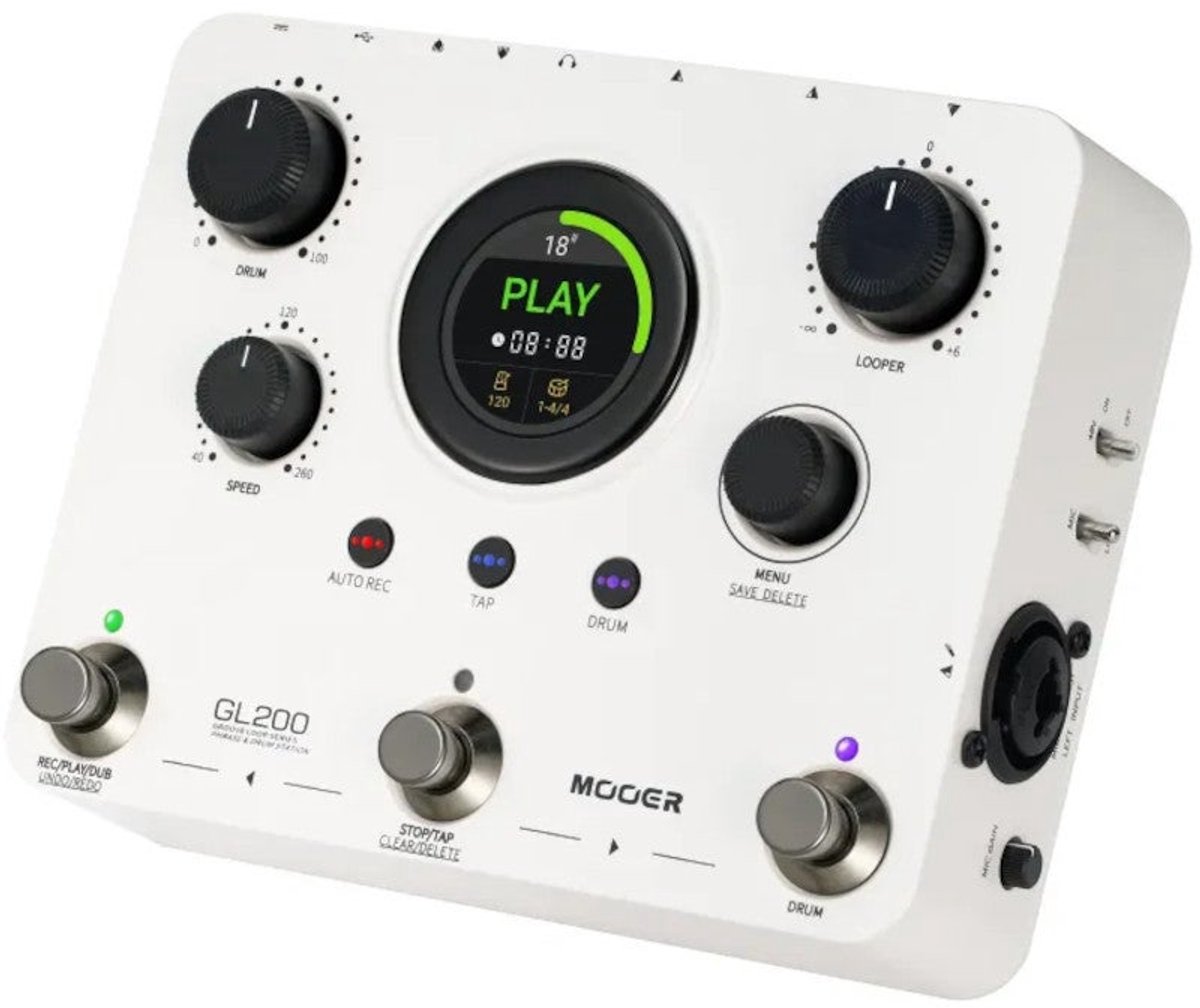 Mooer GL200 Groove Loop Series Phrase and Drum Station
