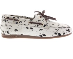 Dames Instappers & Ballerina's Maruti Eliza Hairon Dalmatier White Wit - Maat 38