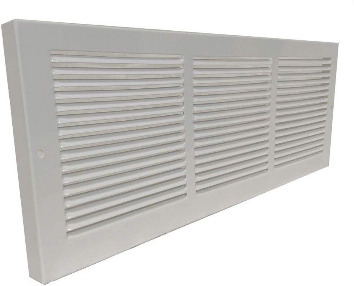 Witte Stalen Plaat voor Terugdraaiende Grill (16x6 inch)