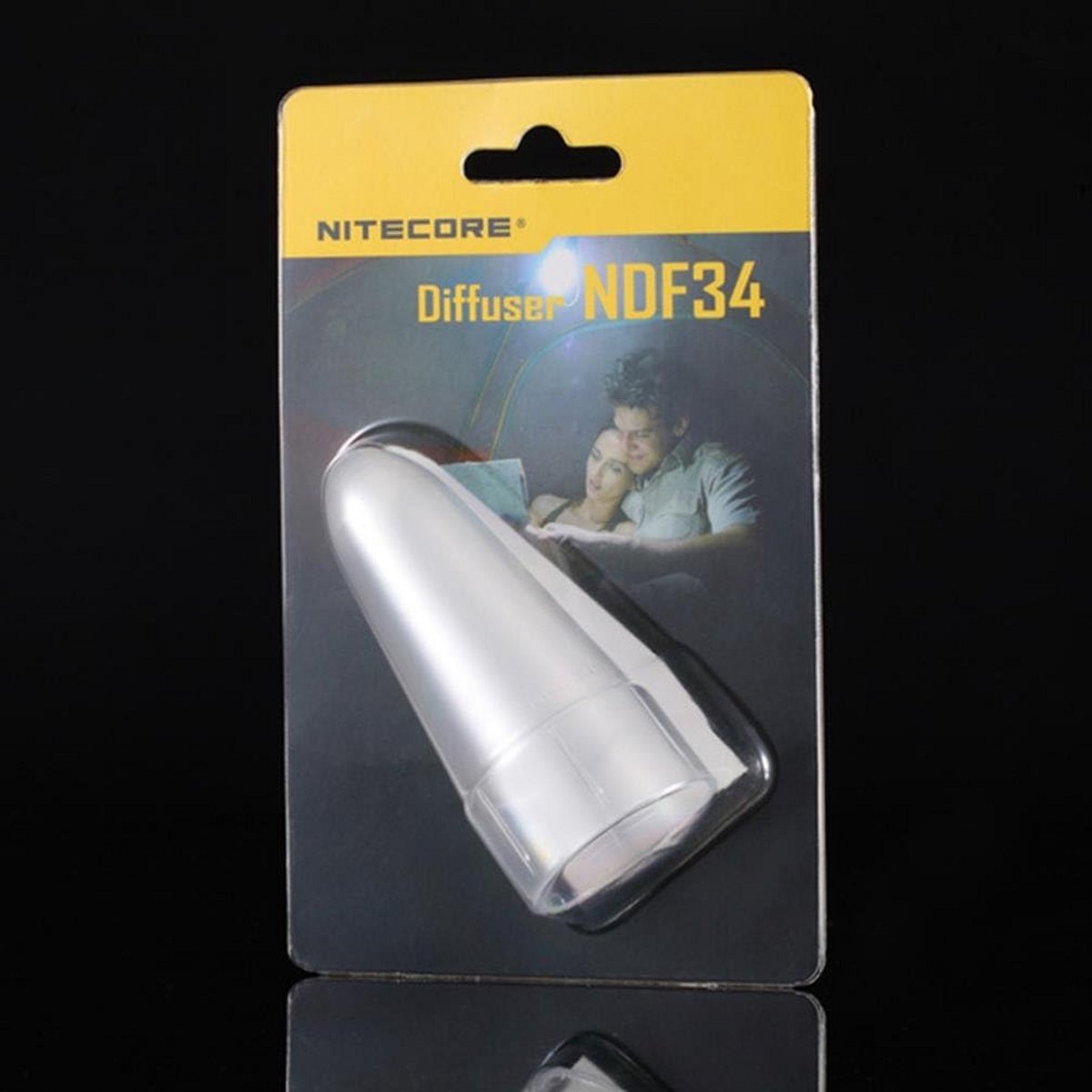 Diffuser Opzetstuk voor Zaklamp - Brede Lichtverspreiding voor Tent en Kamerverlichting