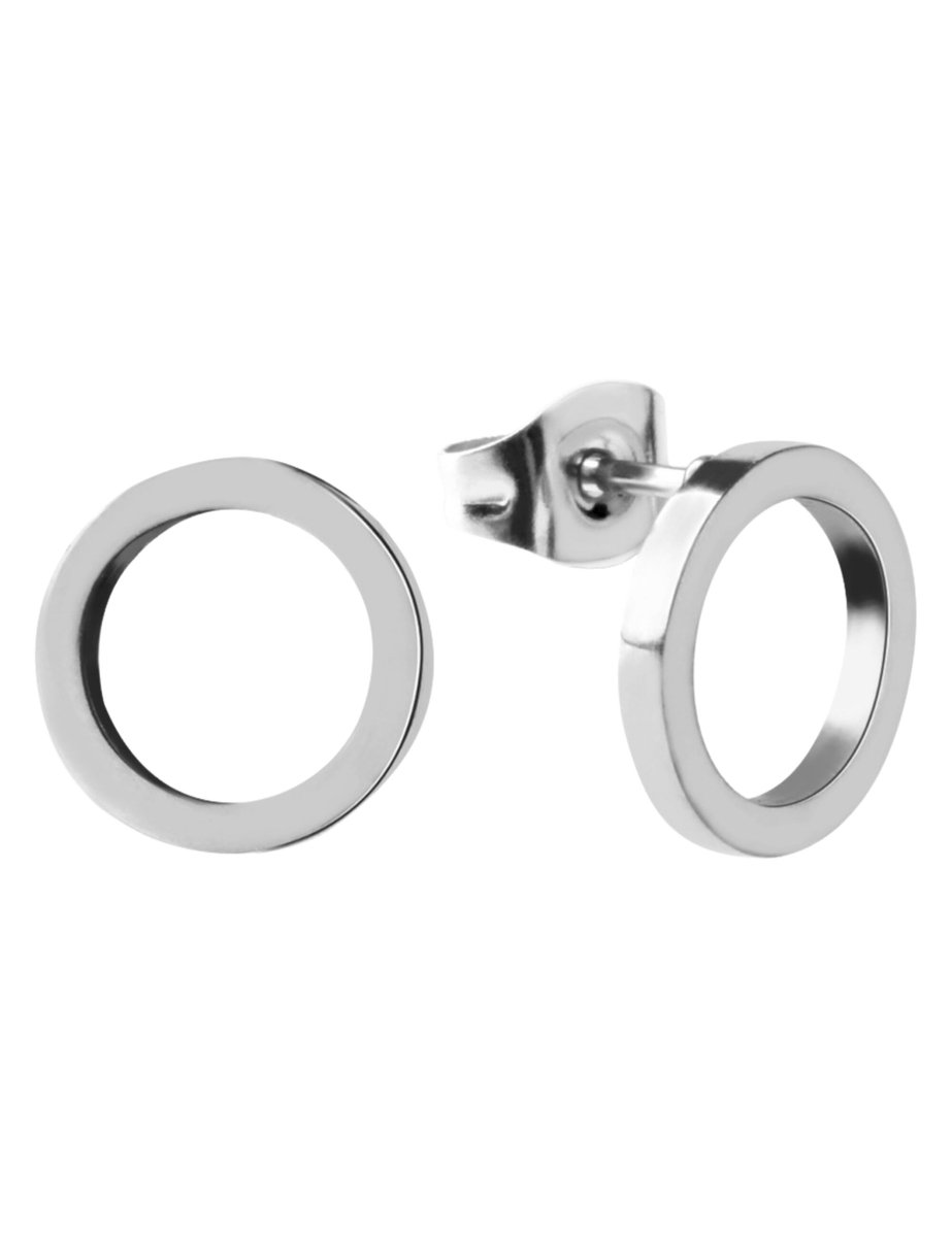 good.designs Oorbellen in cirkelvorm met poussette