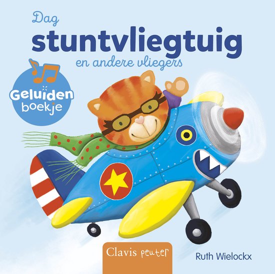 Geluidenboekjes - Dag stuntvliegtuig en andere vliegers - cover