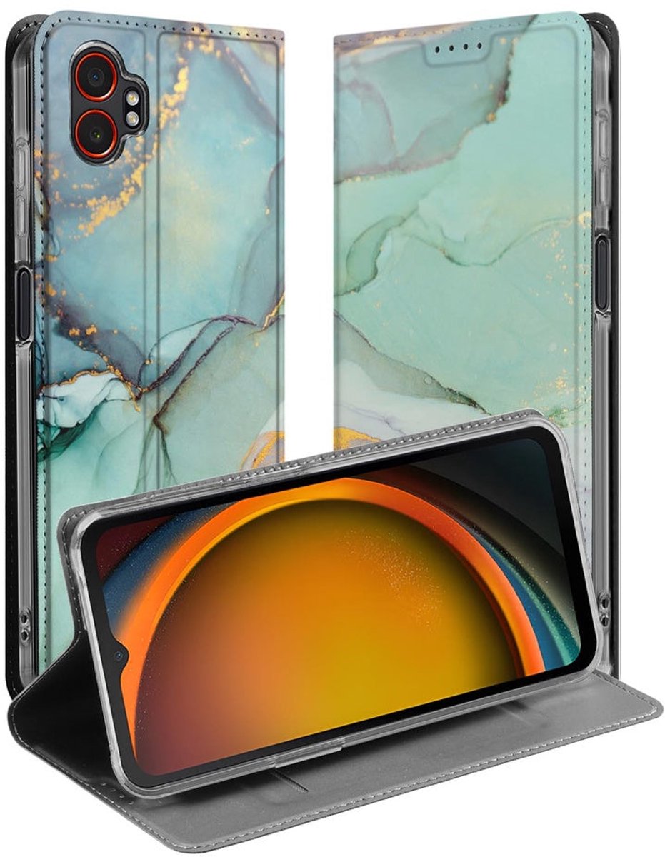 Samsung Galaxy Xcover 7 Pro Book Case Watercolor Mix