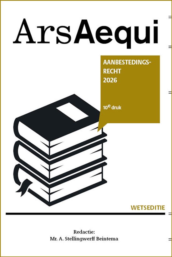 Ars Aequi Wetseditie - Aanbestedingsrecht 2026 - cover