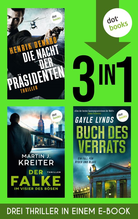 Die Nacht der Präsidenten, Der Falke & Buch des Verrats - cover