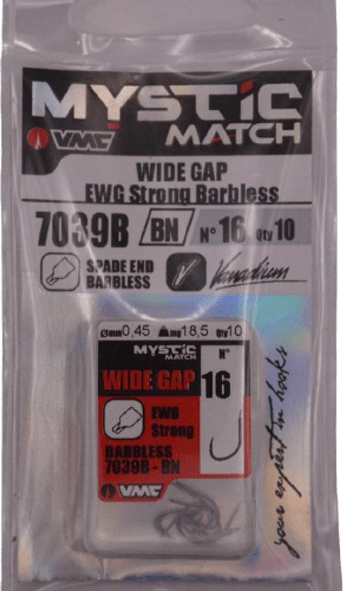VMC Wide Gap 7039B-BN EWG Strong | Barbless #18