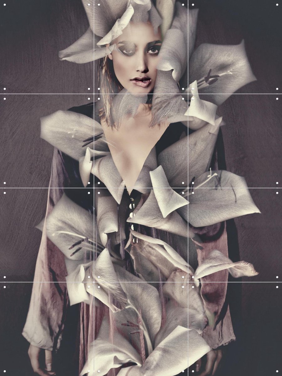 IXXI Achillia, STUDIO HANNAH LEMHOLT - 60 x 80 cm - Gratis ophangtool - Grote wanddecoratie en posters - Fotografie, Surrealisme, Gemengde Technieken
