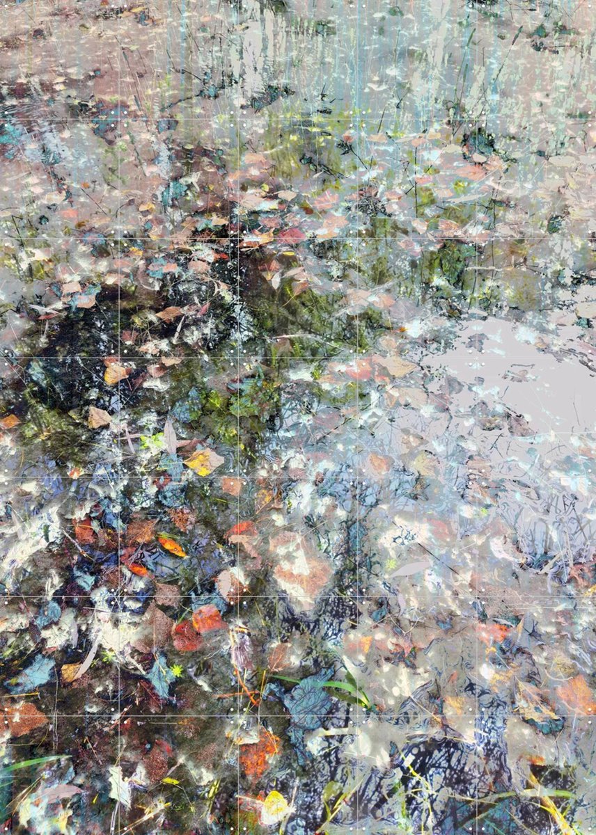 IXXI Leave it all behind, Angelo Cerantola - 100 x 140 cm - Gratis ophangtool - Grote wanddecoratie en posters - Abstract, Impressionisme, Kleurrijk