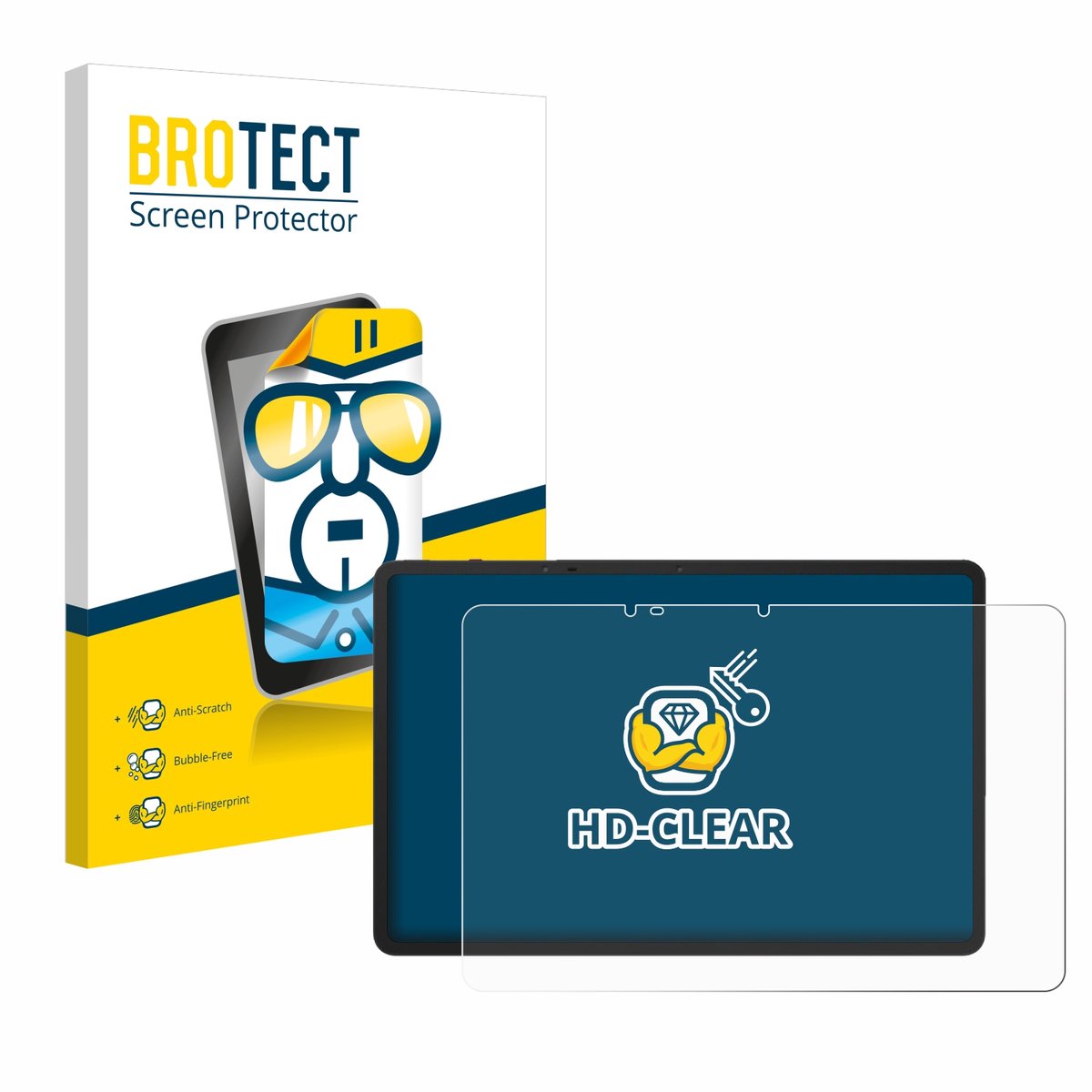 BROTECT - Screenprotector voor TCL NxtPaper 14 Pro - Folie Beschermfolie transparant