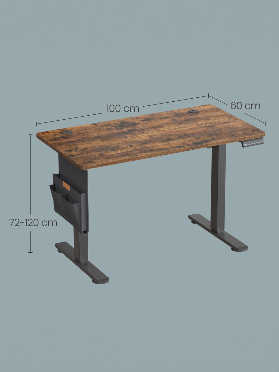 SONGMICS - Bureau - Elektrisch In Hoogte thumbnail 2