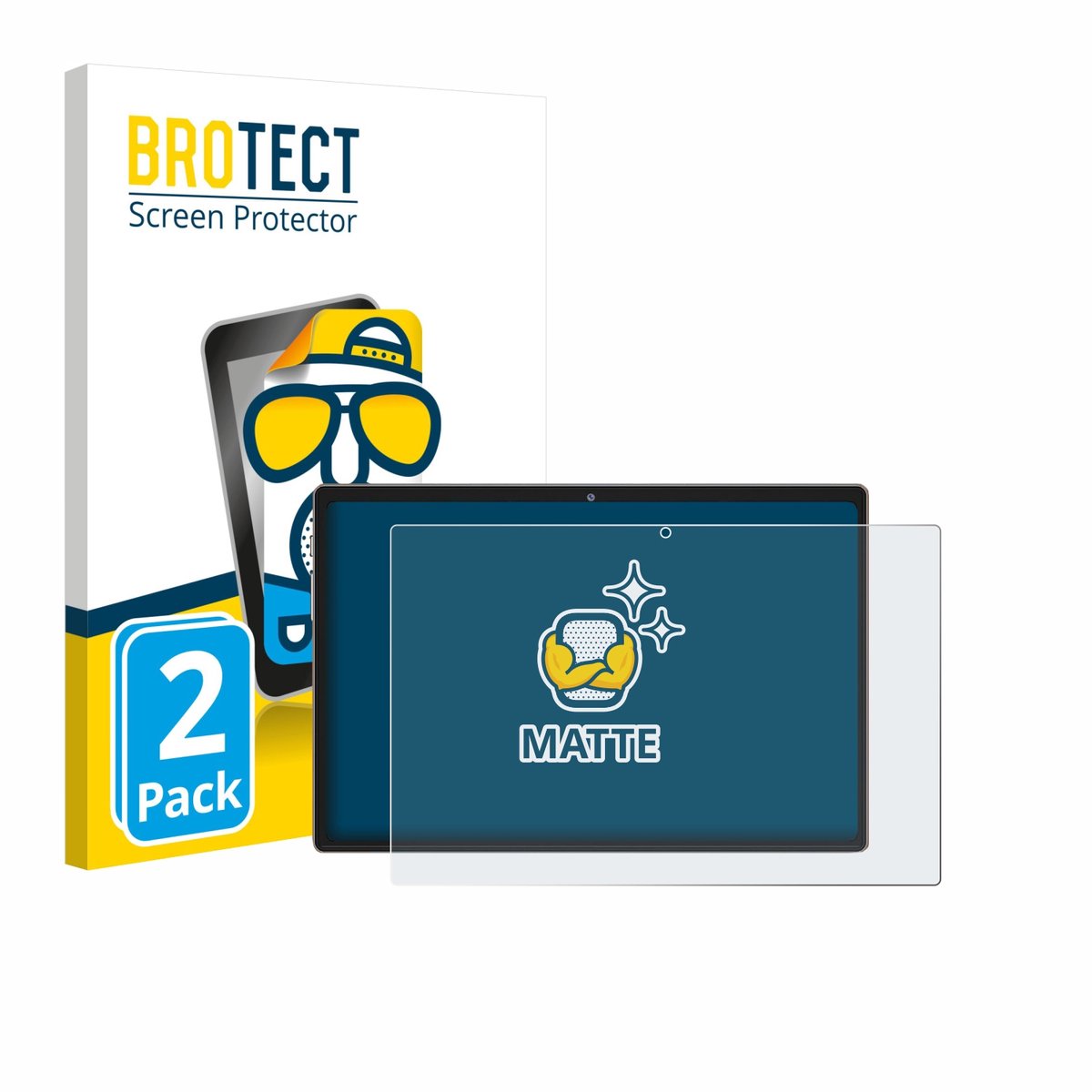 BROTECT - Screenprotector voor Dghrti TAB30 10.1" - Folie Beschermfolie matte 2 Stuks