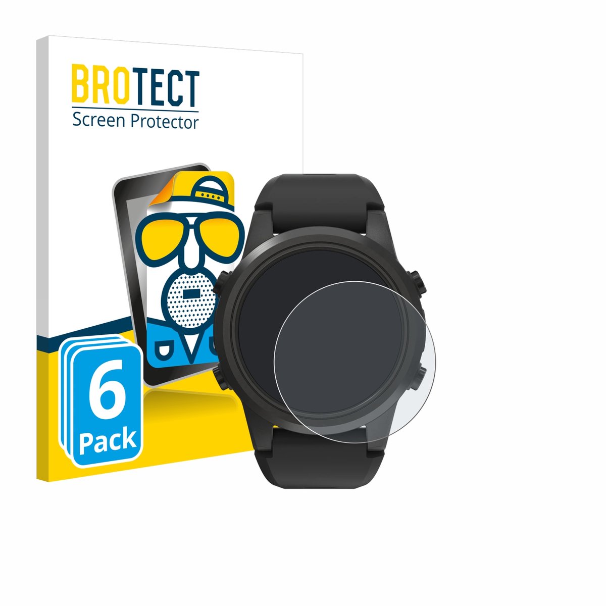BROTECT - Screenprotector voor Shearwater TERN TX - Folie Beschermfolie matte 6 Stuks