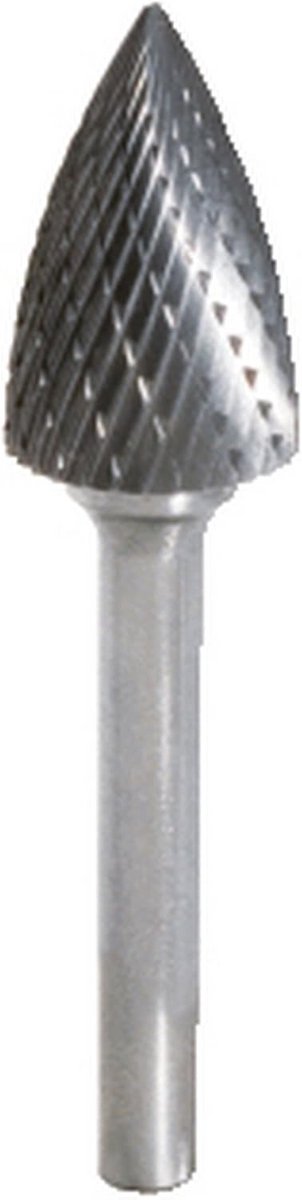 Hardmetalen Freesstift Spitsboog Vorm G 16mm voor Bewerken Staal en Kunststof
