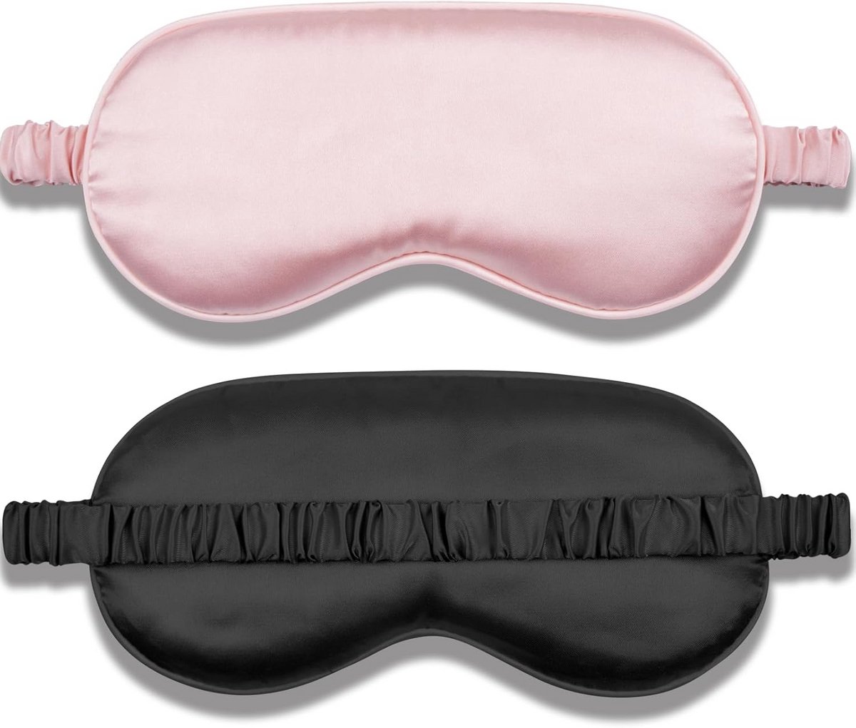 Zacht Verduisterend Oogmasker Set van 2 - Perfect voor Dames en Heren