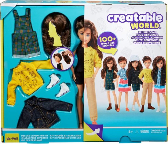 Creatief Speelgoed pop met Mix & Match Kleding en Accessoires — afbeelding 5