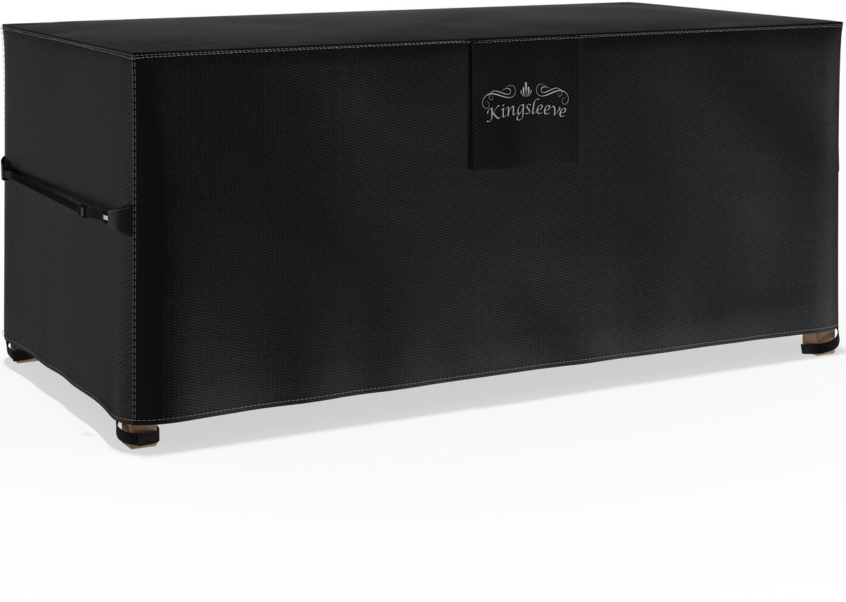 Kingsleeve Beschermhoes Biertafel – 180x90x74cm Waterdicht – Zwart