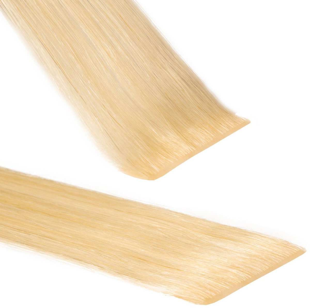 hair2heart Invisible Tape Extensions Echt haar Premium - 10 tapes 60 cm 9/0 lichtblond