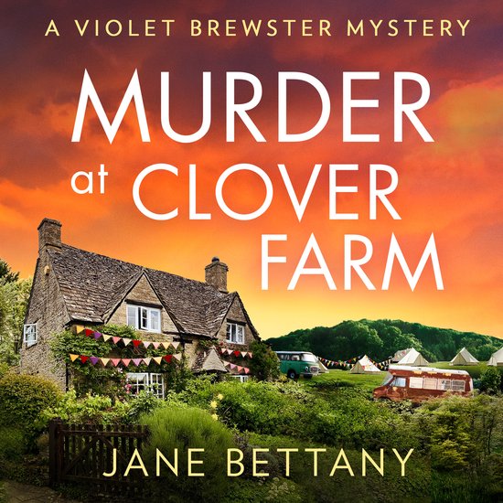 A Violet Brewster Mystery- Murder at Clover Farm - cover