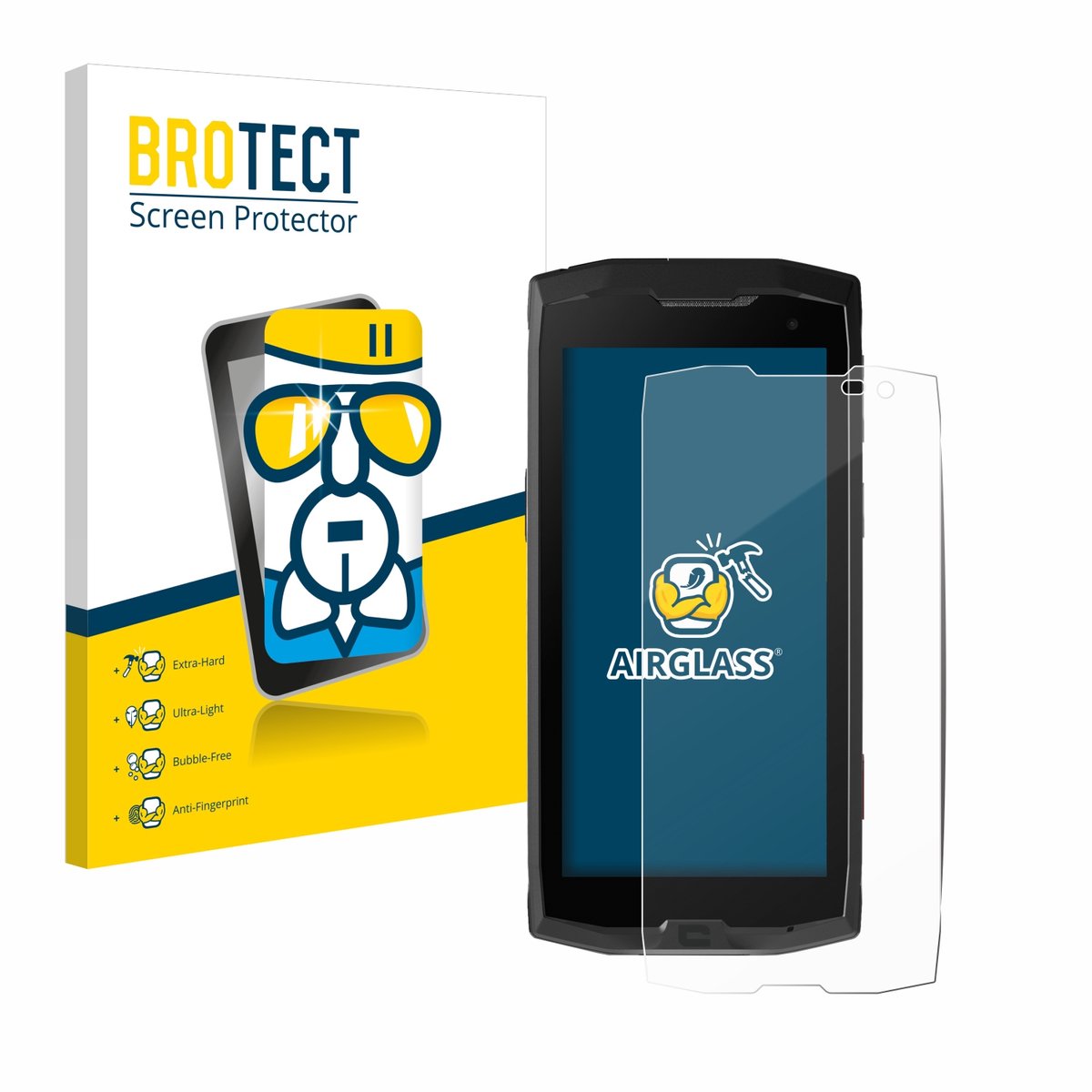 Screenprotector voor Crosscall Core M4 Beschermglas transparant