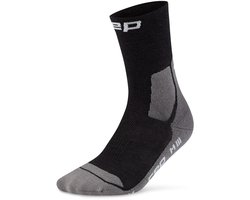 CEP Hiking Light Merino Mid-Cut Compressie - Zwart/Grijs - Dames (40-43)