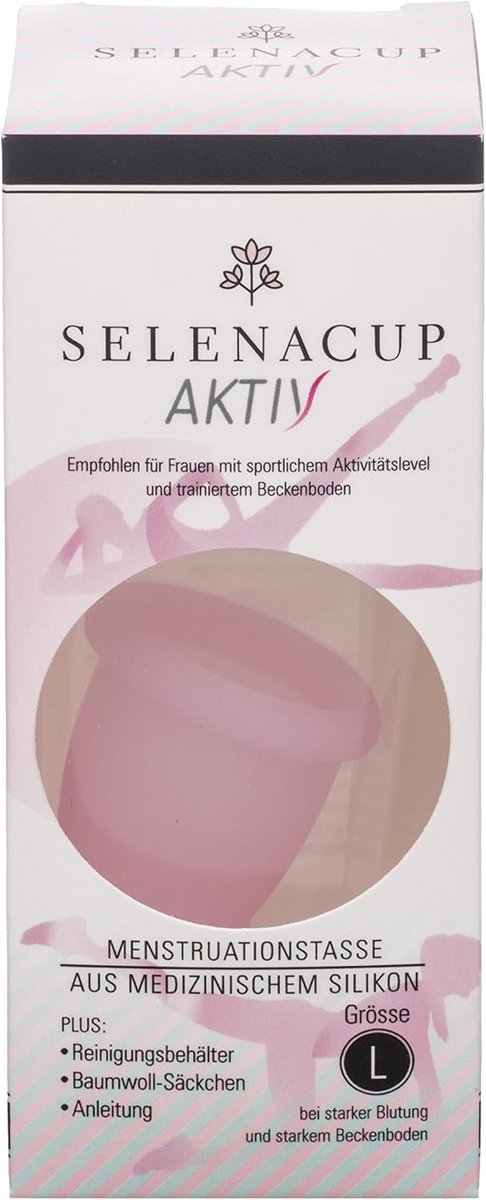 Herbruikbare Menstruatiecup voor Actieve Vrouwen - Maat L