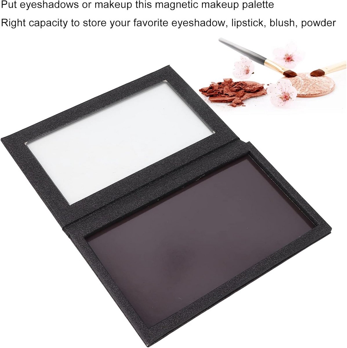 Magnetische Make-up Palette voor Losse Poeders en Lippenstift – DIY Organizer
